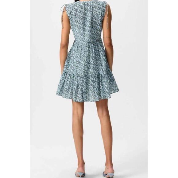 $396 Veronica Beard Yulianna Floral Mini Dress Size XS - Picture 2 of 8